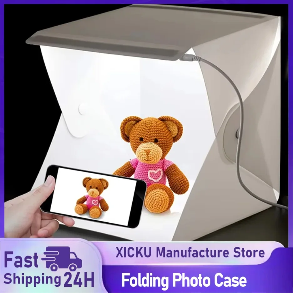 Softbox Portable Strip - Nieuwe Mini Opvouwbare Photo Booth Softbox