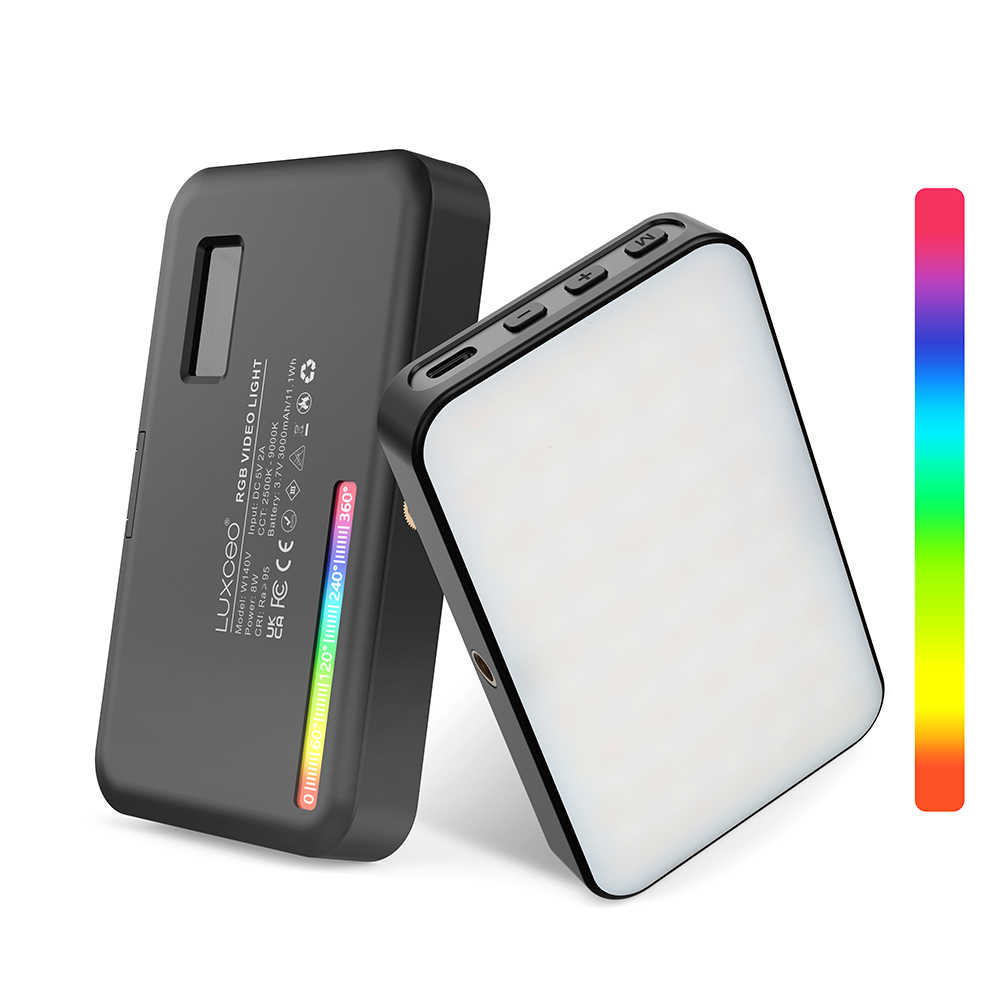 Video Light Panel Led - LUXCEO V10 PRO Videolicht RGB-paneel op