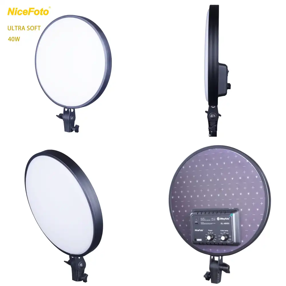 Photography And Videography Lighting - NiceFoto-480DI Bi-color 40W Laag Blauw Licht