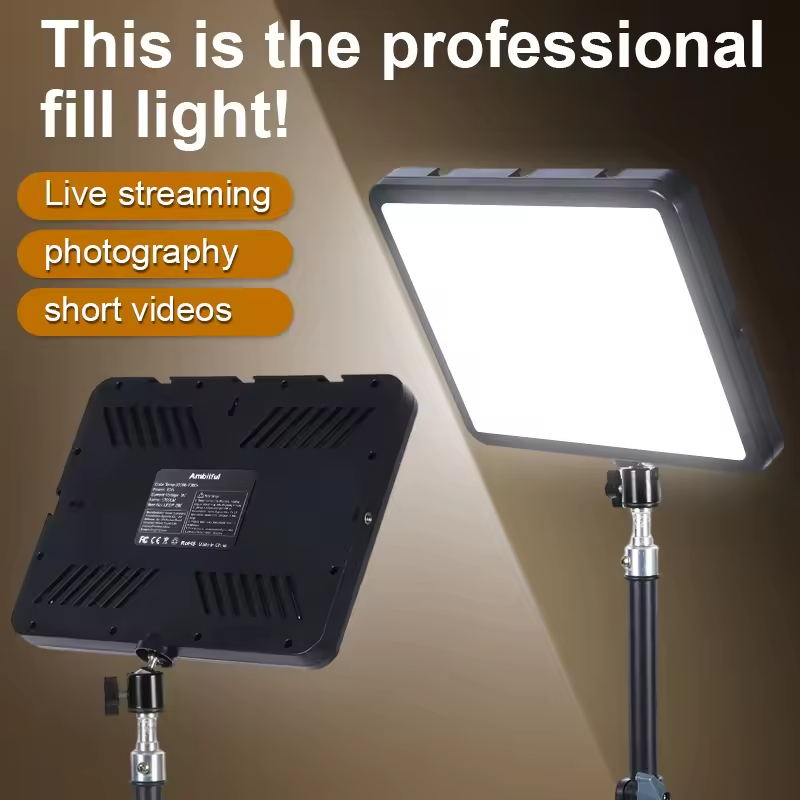 Video Light Panel Led - Ambitful 280 LED Videolamp 2800K-7000K Paneellamp