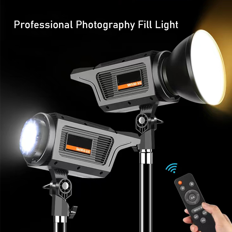 Photography Lighting Uk - 300W zonnelamp LED-videolamp dimbaar Bowens Mount