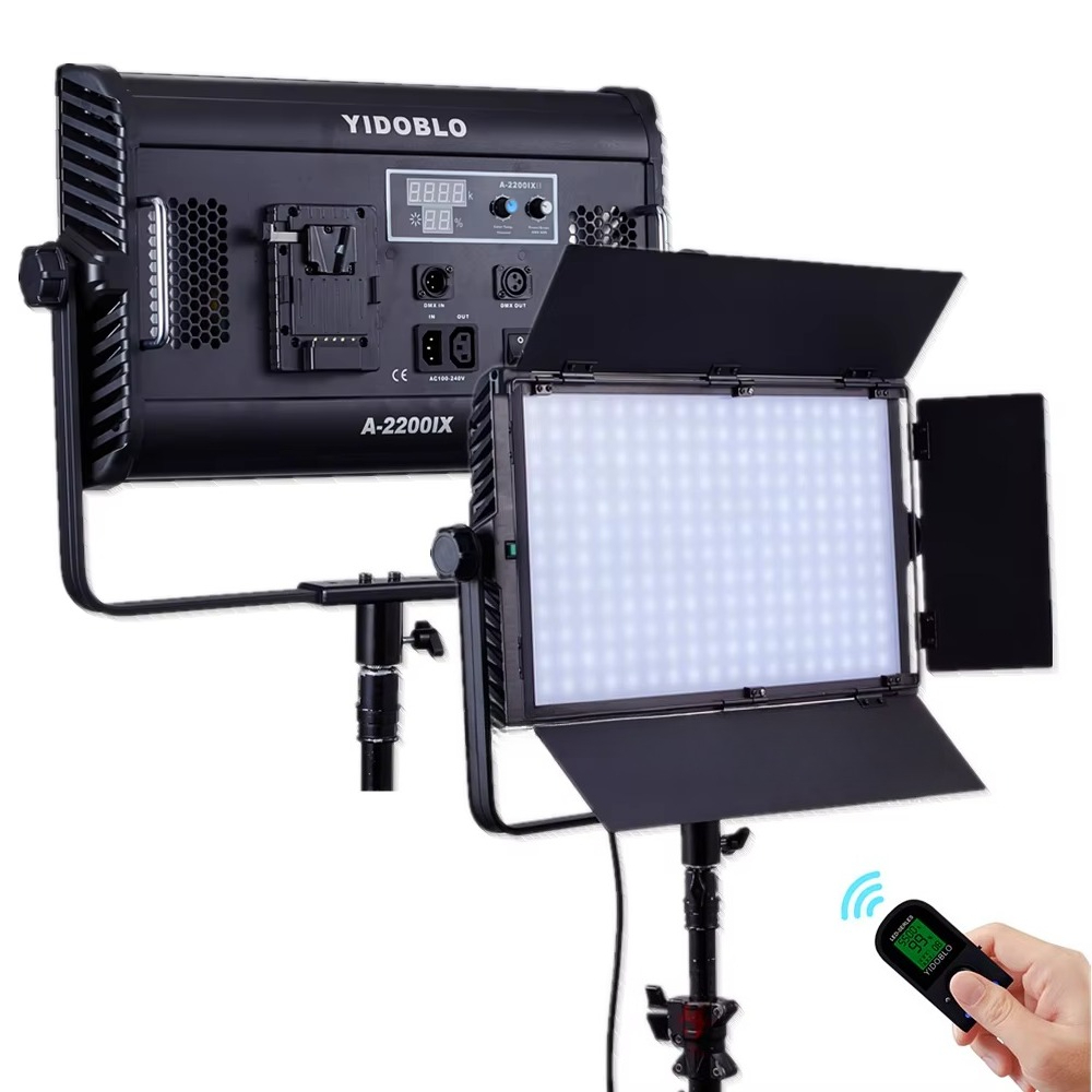 Video Light Panel Led - Yidoblo A-2200IIX Chinese Videolamp 7000LM CRI