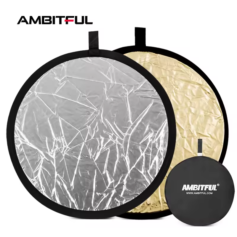 Reflector Disc Silver - Ambitful 2-in-1 30/60/80/110cm Multi-Disc Diffusers Licht