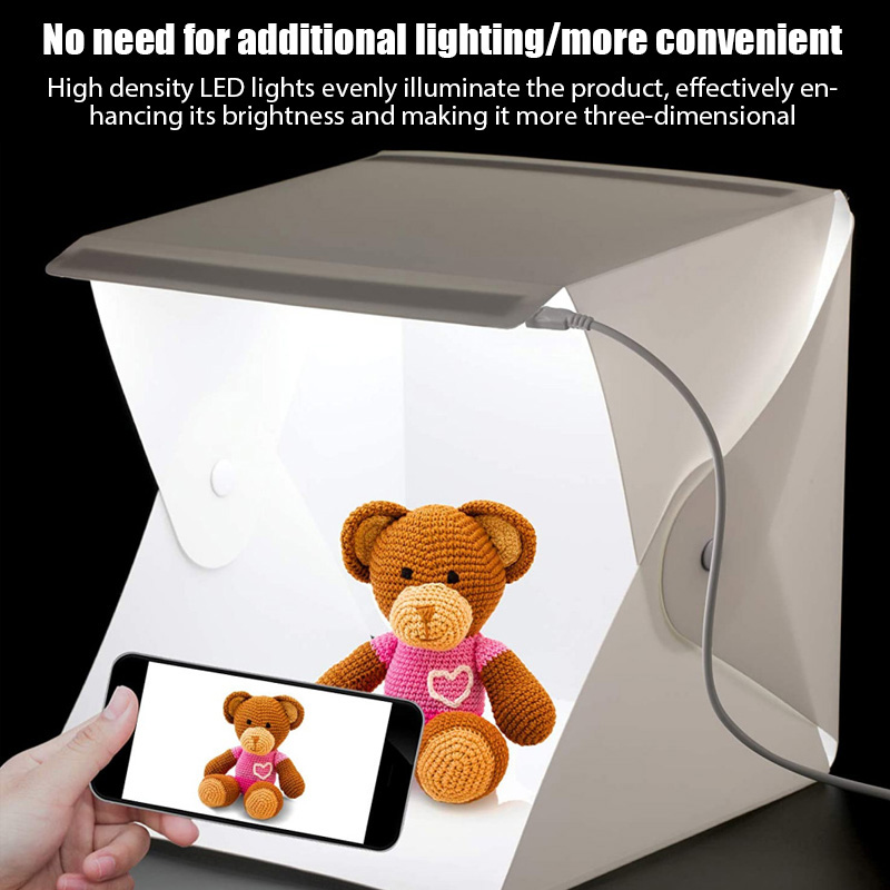 Photography Lighting And Backdrop - Lightbox Light Box Mini Fotostudio Box