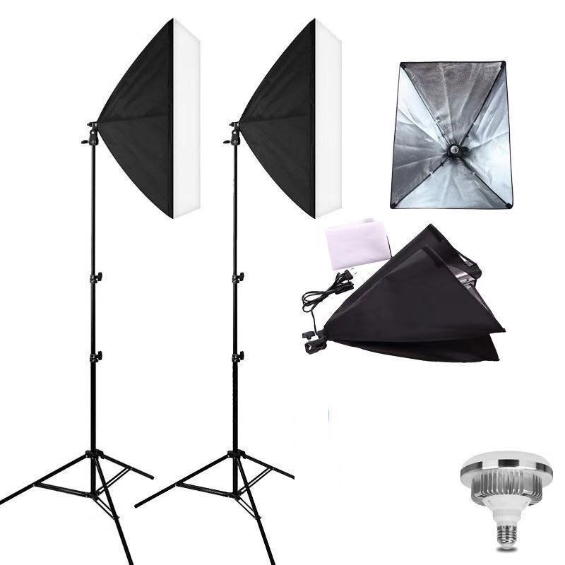 Photography Lighting Uk - Professionele Fotografie Softbox Verlichtingskits 50X70Cm Doorlopende