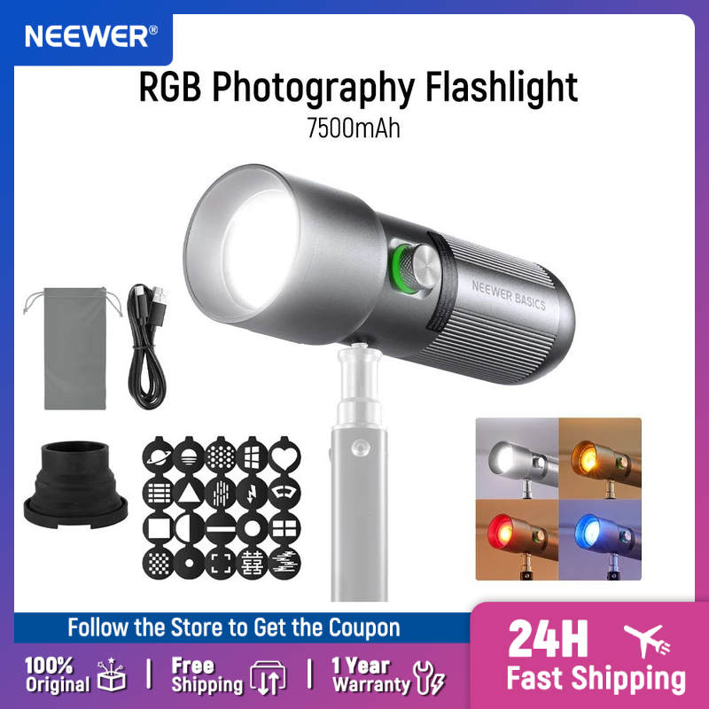 Photography Lighting Uk - NEEWER BASICS FL10 LED-fotografiezaklamp met 4