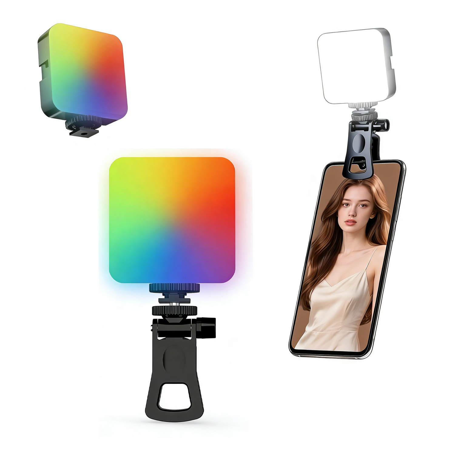 Photography Lighting Color - RGB-zaklamp Buitenfotografie Invullicht Live streaming Fotocamera