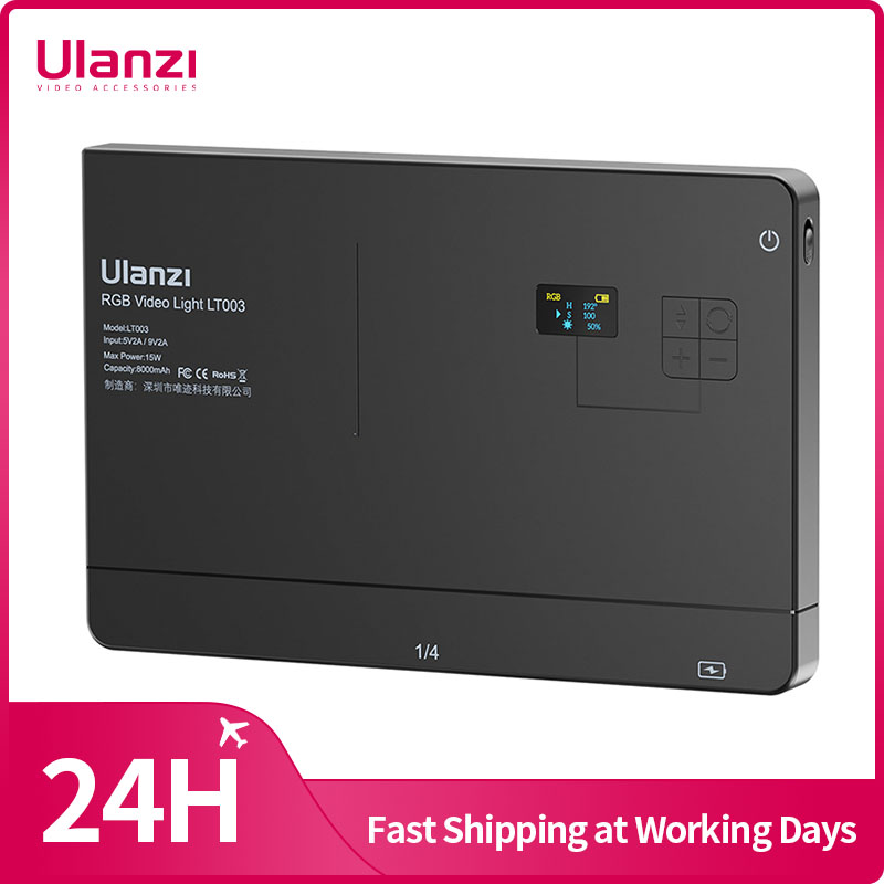 Video Light Panel Led - Ulanzi lt003 15w rgb video licht