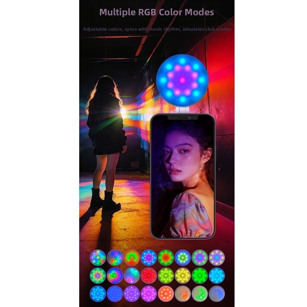 Photography Lighting Color - 3000-6500K Draagbare Mini Fill Light met