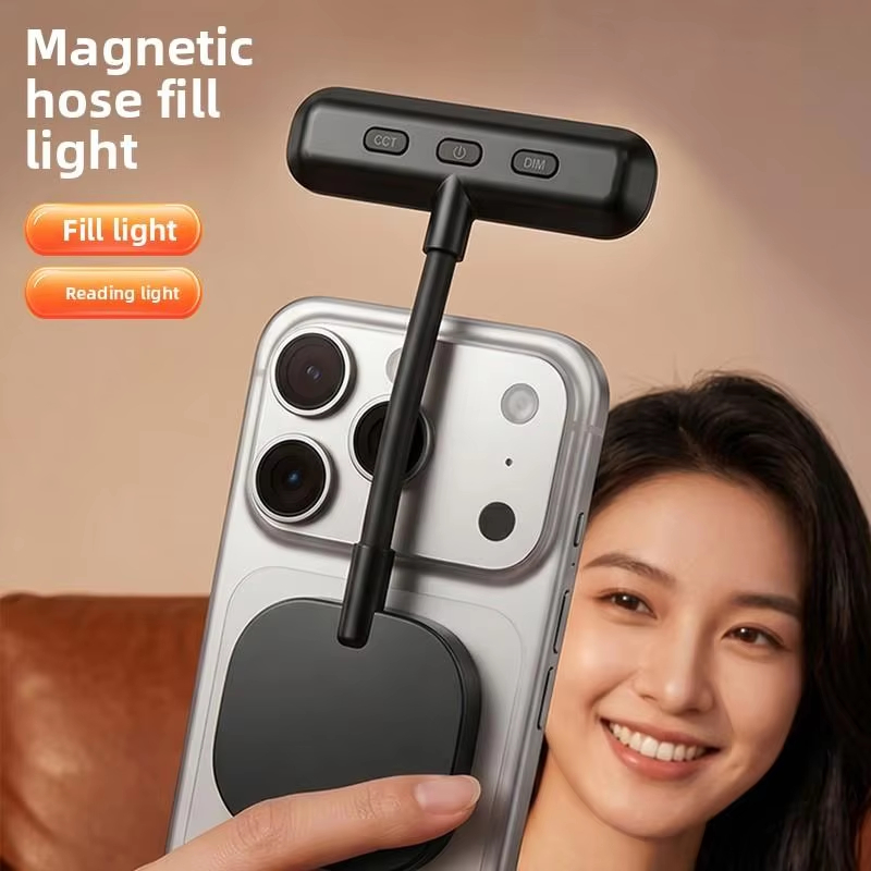 Photography Lighting Color - Magnetische mobiele telefoon invullicht, 3-kleurige draagbare