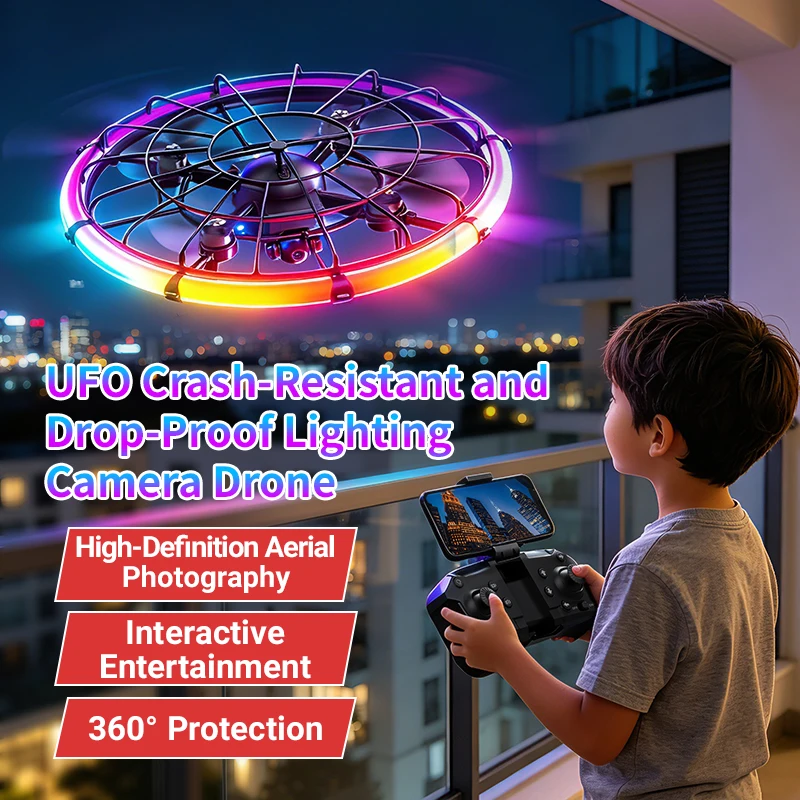 Photography Lighting Beginners - JJRC H145 UFO RC Drone met