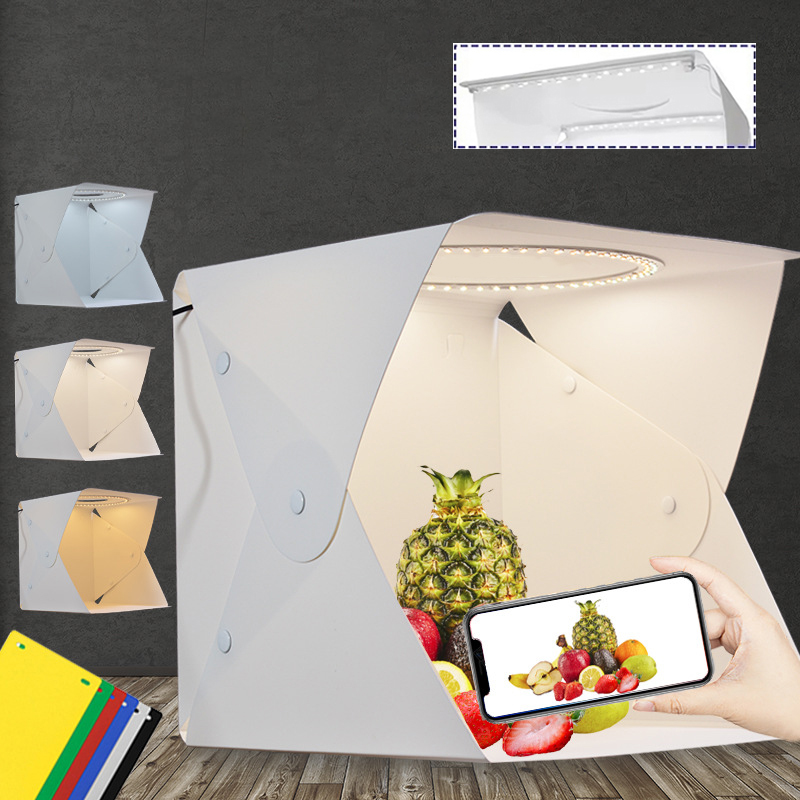 Softbox Portable Strip - Mini Opvouwbare Photo Booth Softbox Kleine