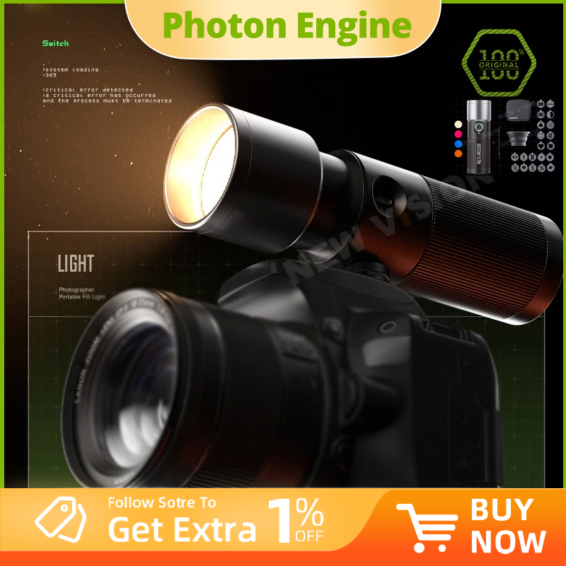 Photography And Videography Lighting - SIDANDE Videografie Zaklamp Zoombare Fotografie Invullicht