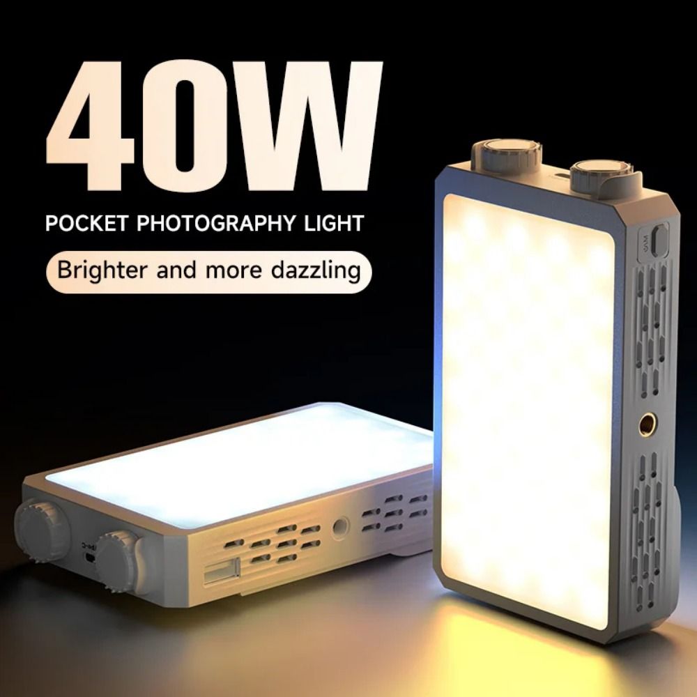 Photography Lighting Color - 40W RGB LED Camera Licht 2800-9000K