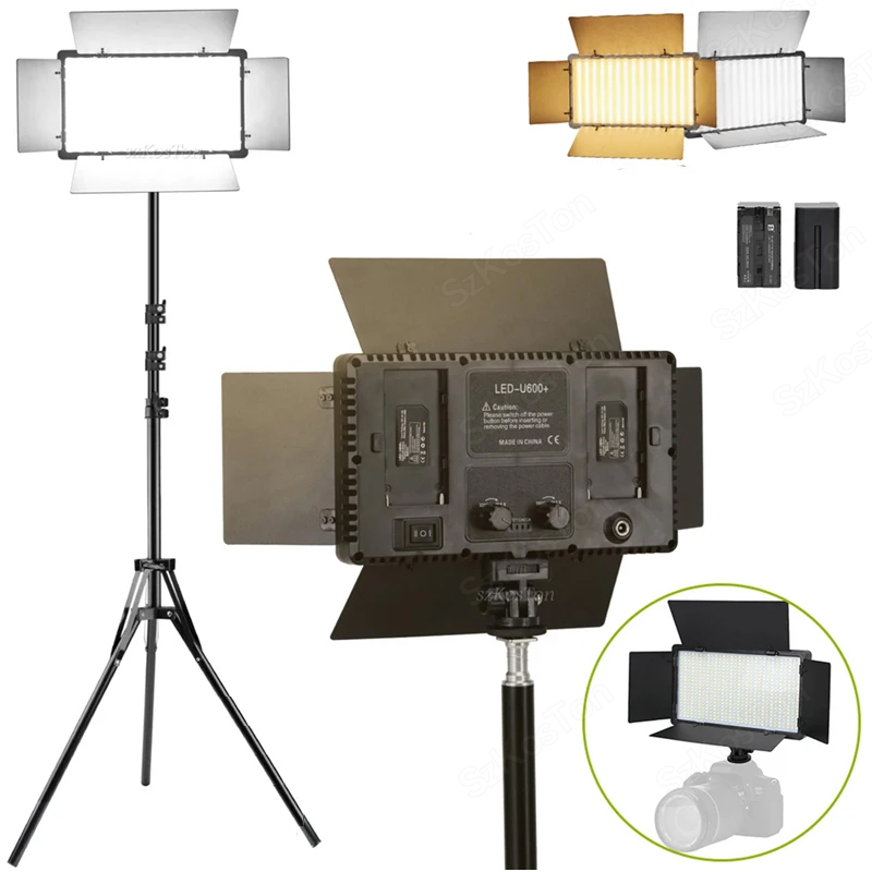 Video Light Panel Led - U800 U600 Led Foto Studio Video