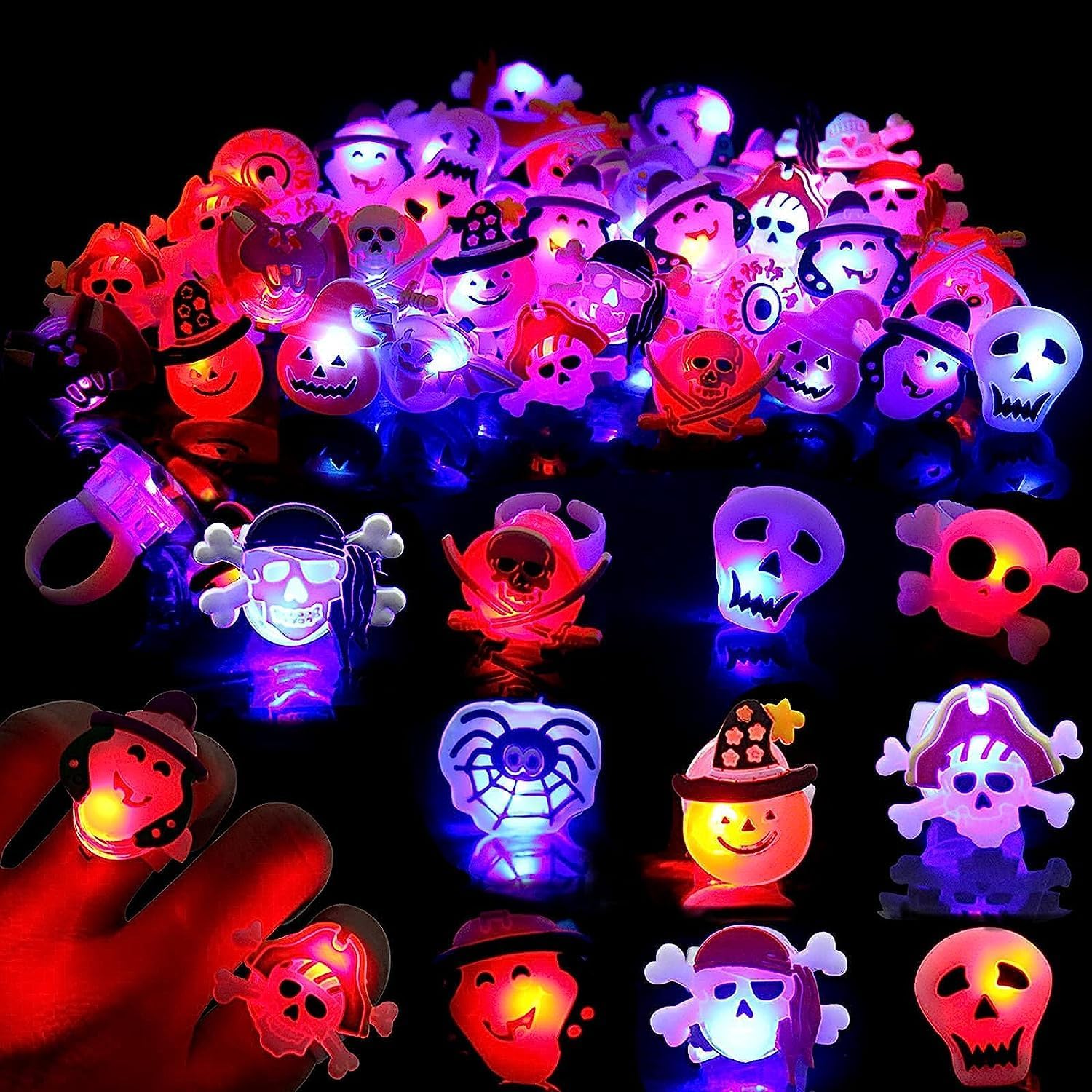 Halloween oplichtende ringen v - Led Ring Light 18 recensie en prijs
