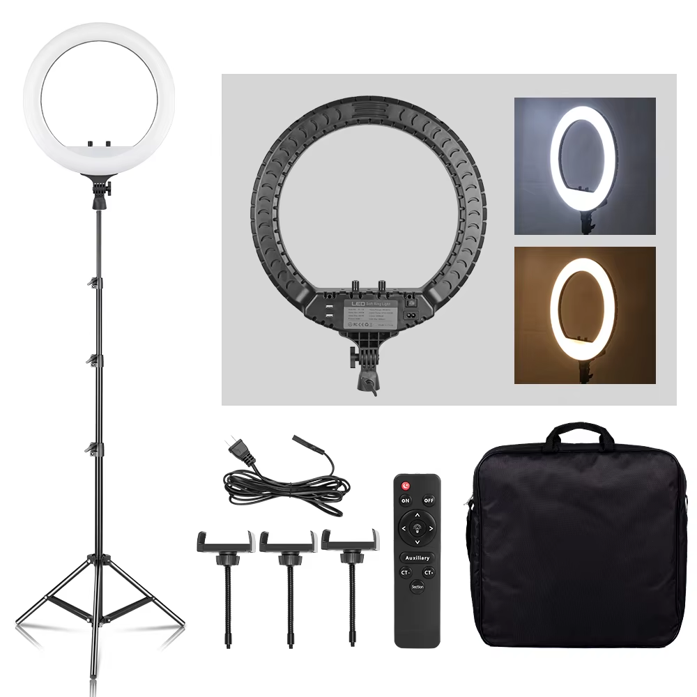 SH 18 Inch Knob Ring Light LED - Led Ring Light 18 recensie en prijs