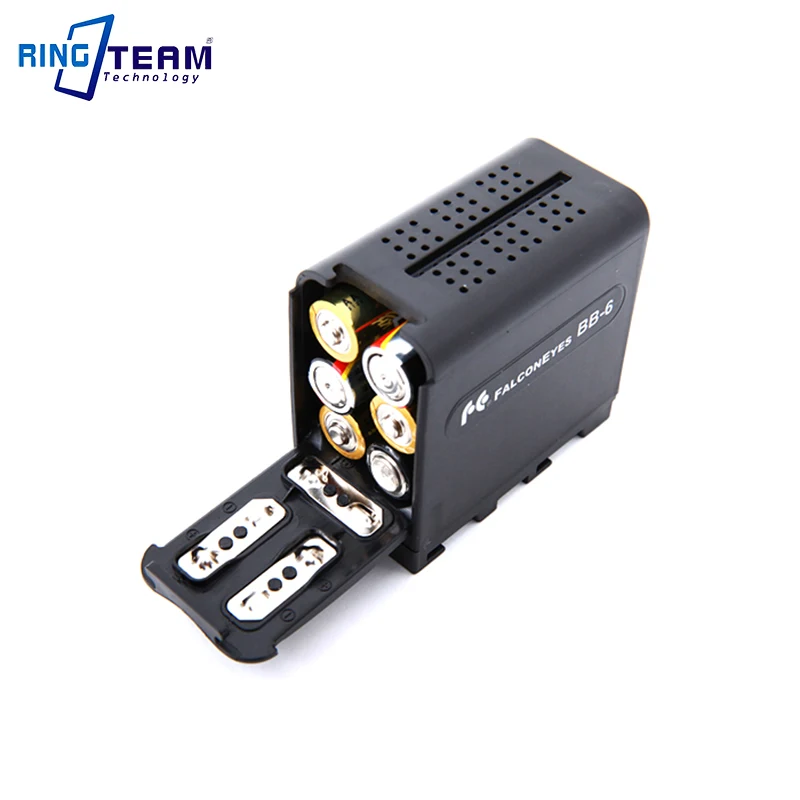 BB-6 BB6 Batterijdoos voor 6x  - Video Light Panel Led recensie en prijs