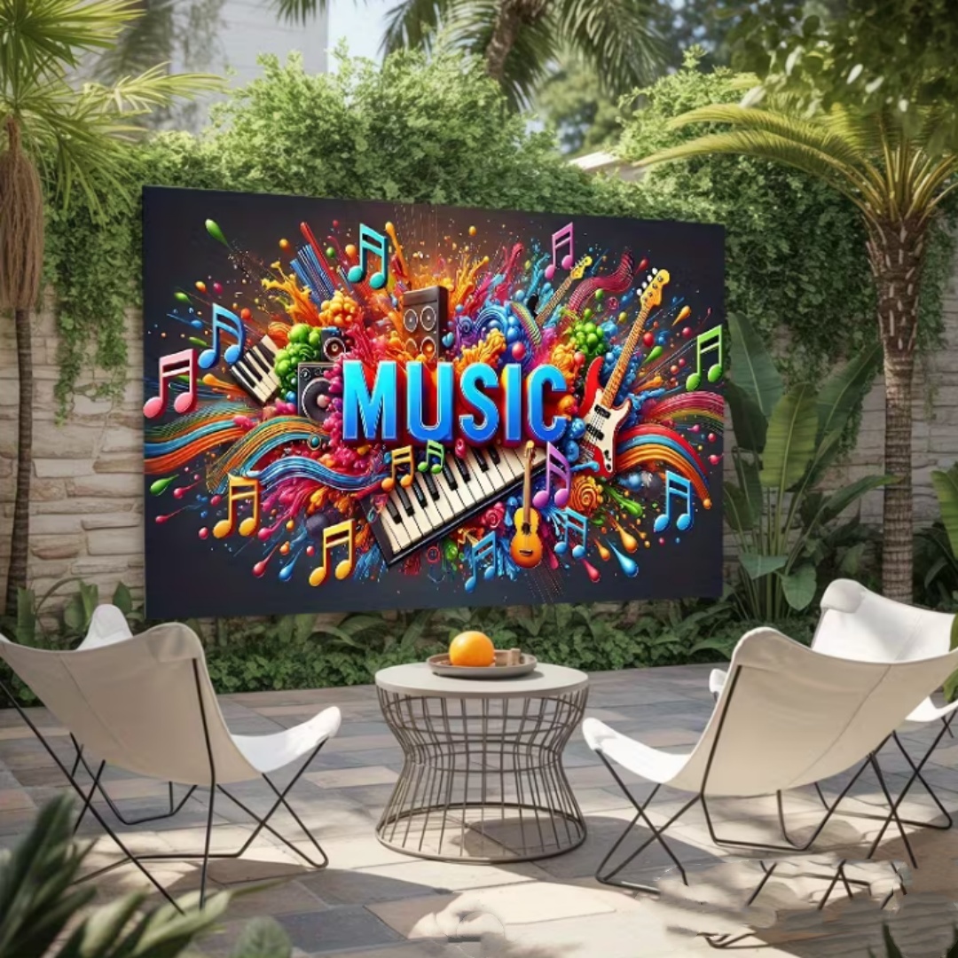 Levendig muziekthema Glitter P - Photography Lighting And Backdrop recensie en prijs