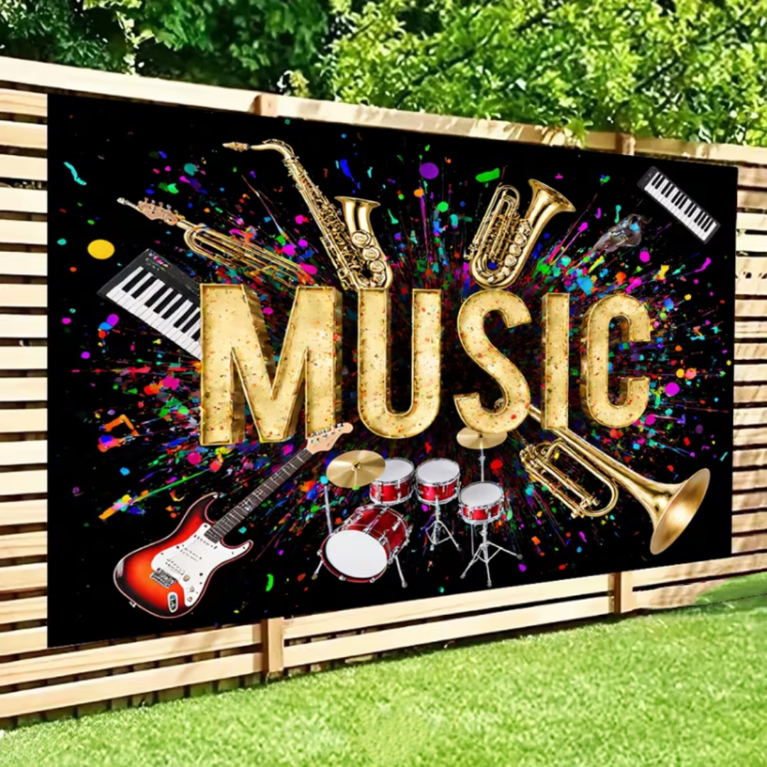 Levendig muziekthema Glitter P - Photography Lighting And Backdrop recensie en prijs