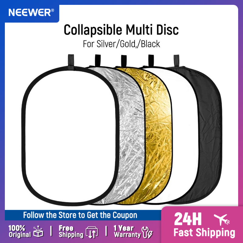 NEEWER Lichtreflectoren voor f - Reflector Disc Silver recensie en prijs