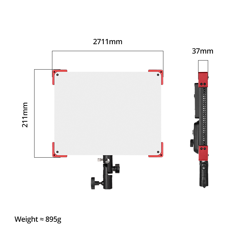 AMBITFUL LEDP60C Ultradun LED- - Video Light Panel Led recensie en prijs