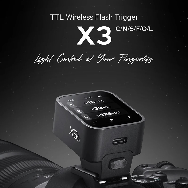 Godox X3C X3N X3S X3F X3O TTL  - Godox Speedlite Flash recensie en prijs