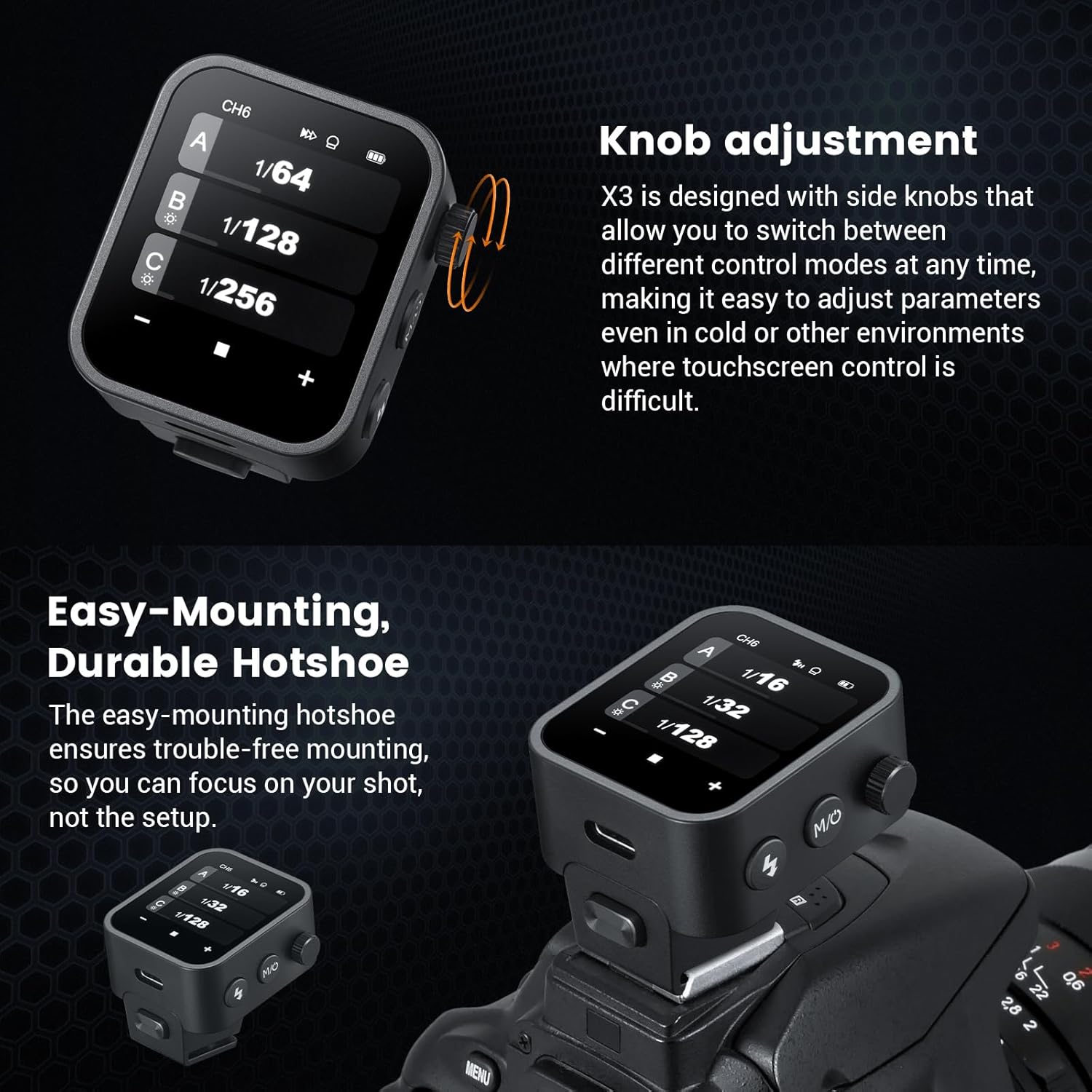 Godox X3C X3N X3S X3F X3O TTL  - Godox Speedlite Flash recensie en prijs