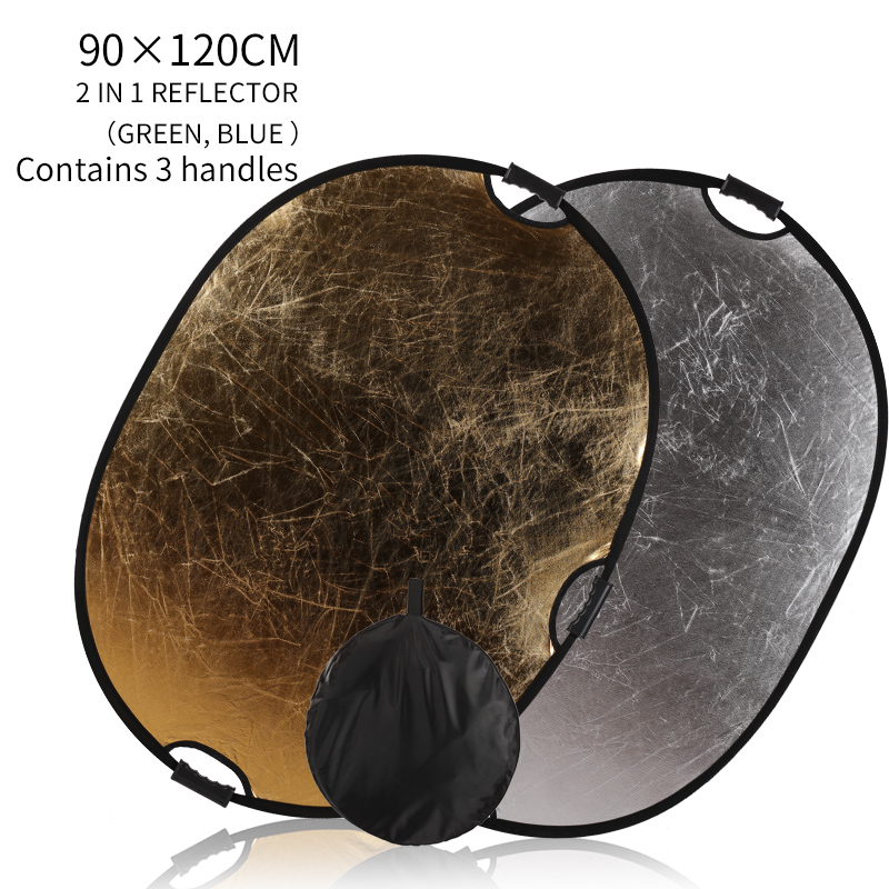 Draagbare 2-in-1 35x47inch/90x - Reflector Disc Silver recensie en prijs