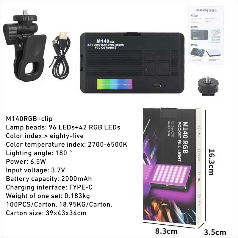 Fotografie Videocamera RGB-ver - Photography Lighting Diy recensie en prijs