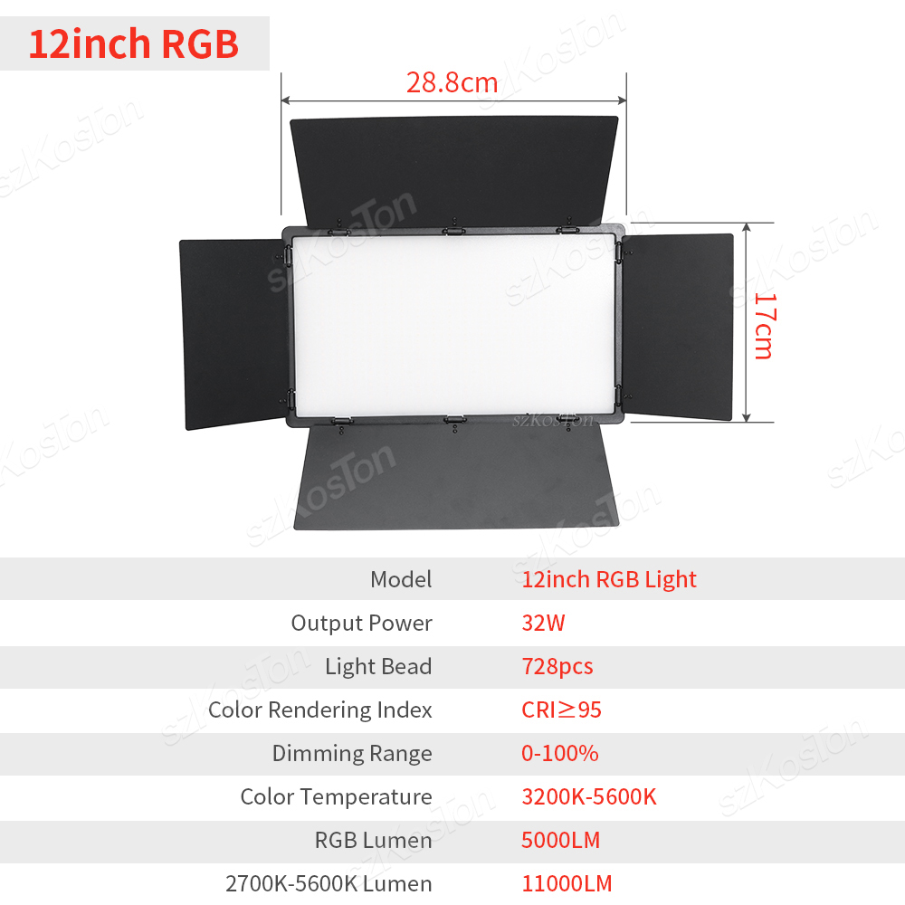 Rgb Led Video Verlichting Kits - Photography Lighting Uk recensie en prijs