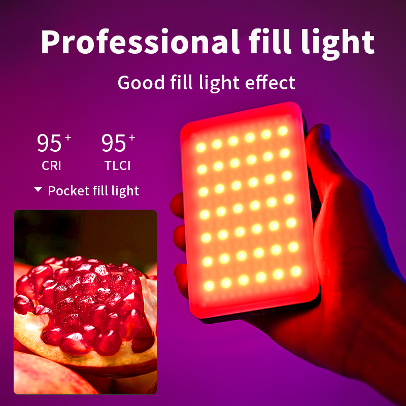 RGB-videolamp Draagbare LED-ca - Video Light Panel Led recensie en prijs