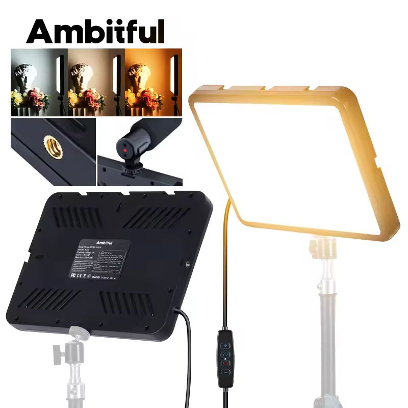 Ambitful 280 LED Videolamp 280 - Video Light Panel Led recensie en prijs