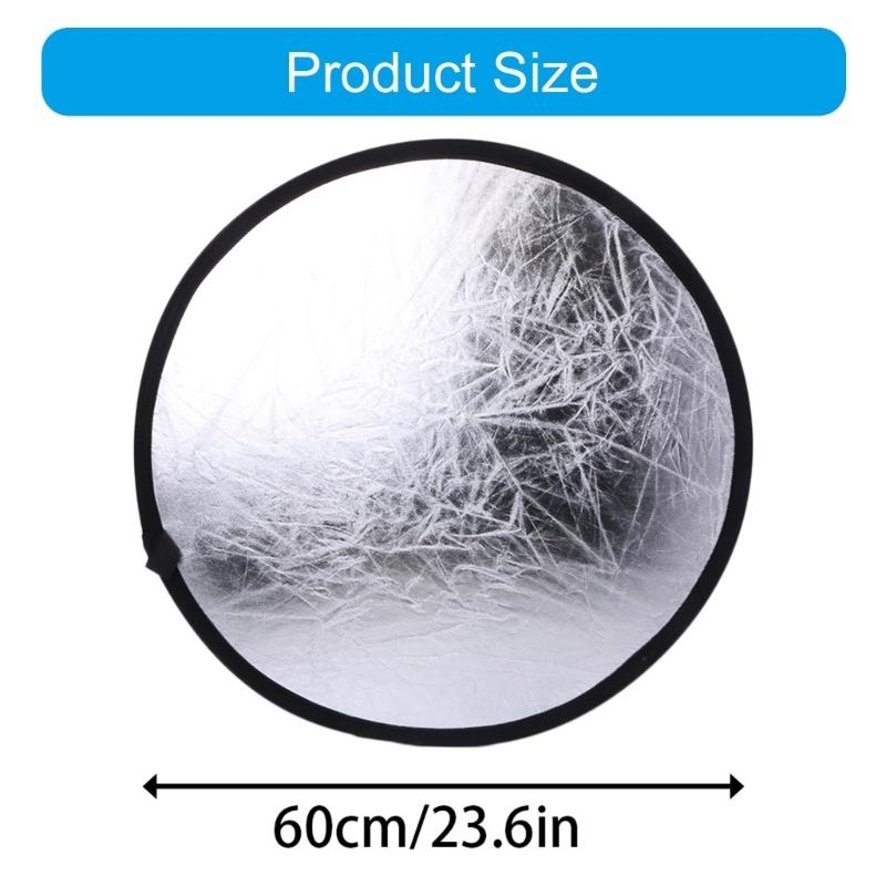 2 in 1 55-60cm licht Mulit opv - Reflector Disc Silver recensie en prijs