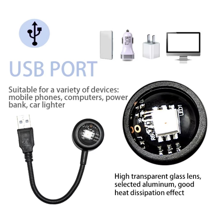 Led 5V Kleurrijke Usb Zonsonde - Photography Lighting Diy recensie en prijs
