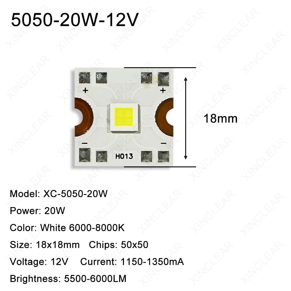 SMD 5050 7070 LED-chip 20W 45W - Photography Lighting Diy recensie en prijs