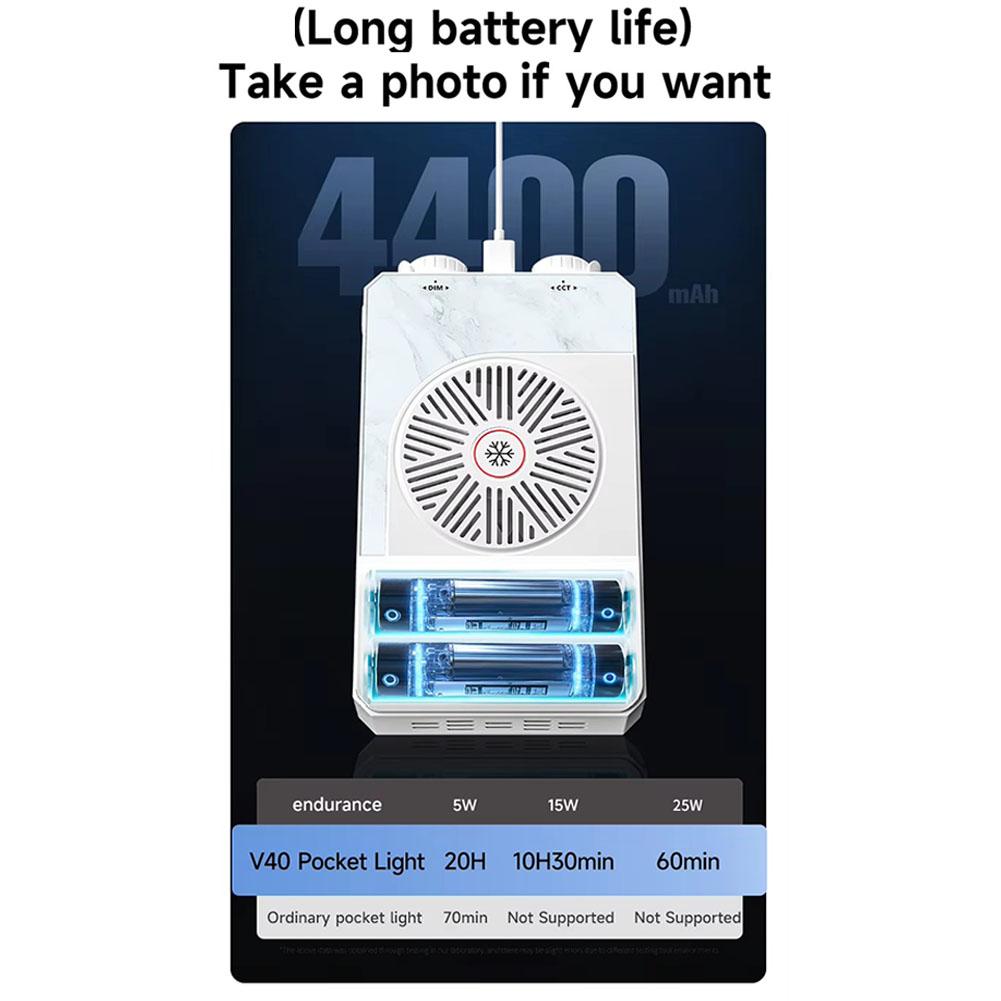 Aanpasbare 40W LED-cameralamp  - Photography Lighting Color recensie en prijs