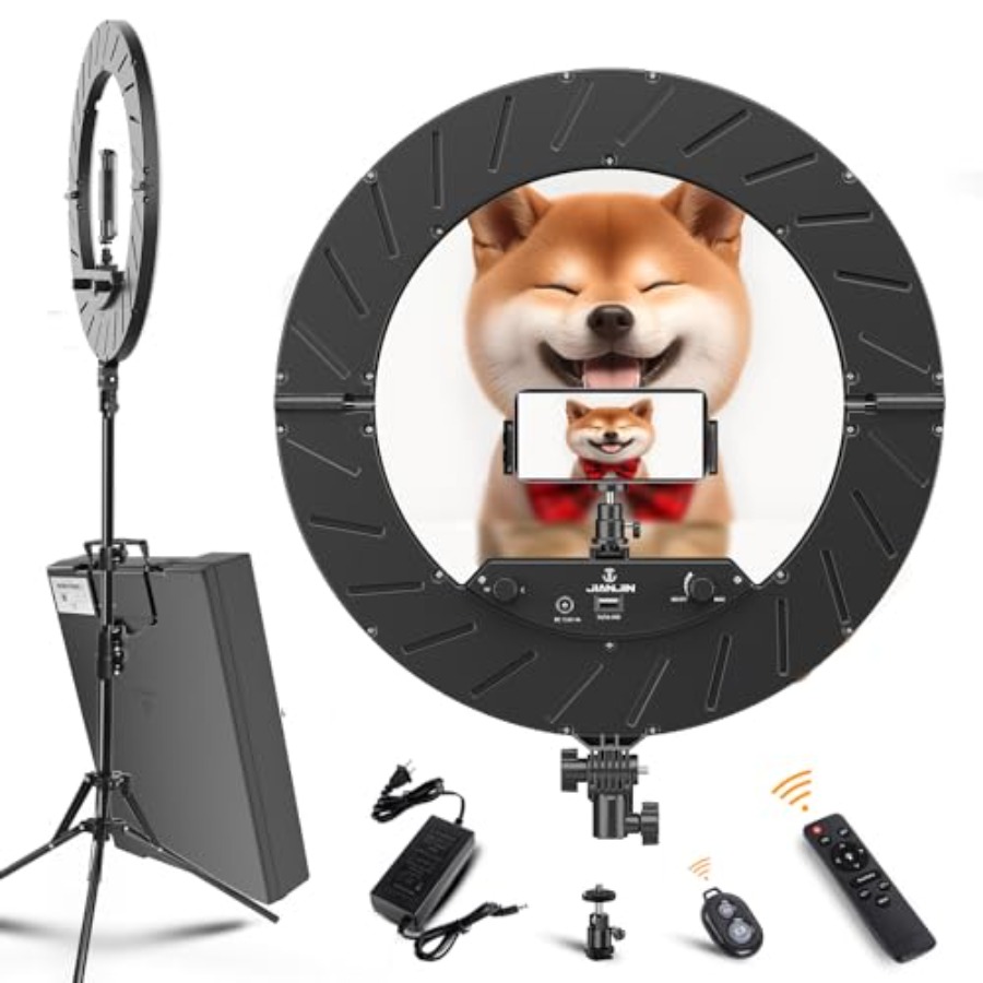 Ringlamp 18 INCH Kit, 55W 6700 - Led Ring Light 18 recensie en prijs