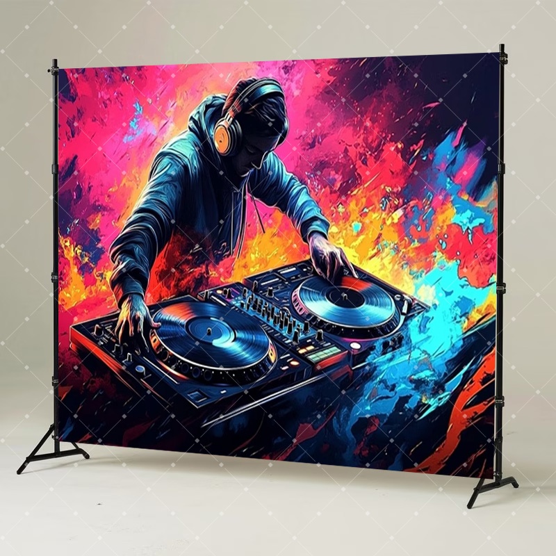 Hip Hop Muziek DJ Party Decora - Photography Lighting And Backdrop recensie en prijs