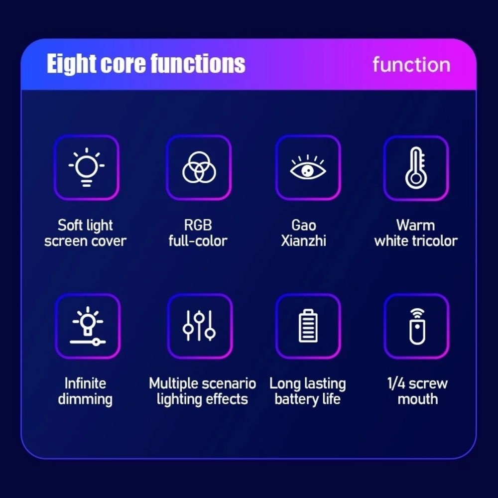 Handheld LED RGB Light Stick K - Photography Lighting Color recensie en prijs