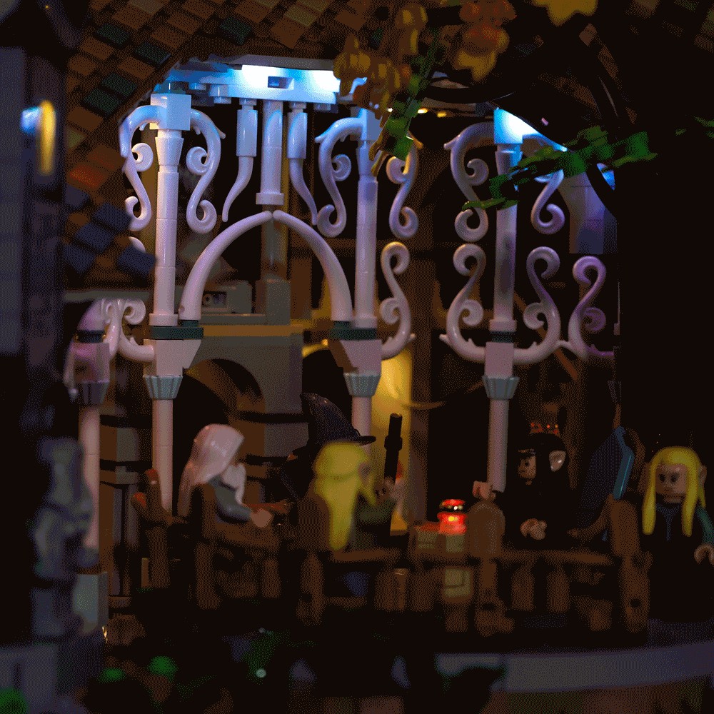 LED-lichtset voor LEGO THE LOR - Led Ring Light 18 recensie en prijs