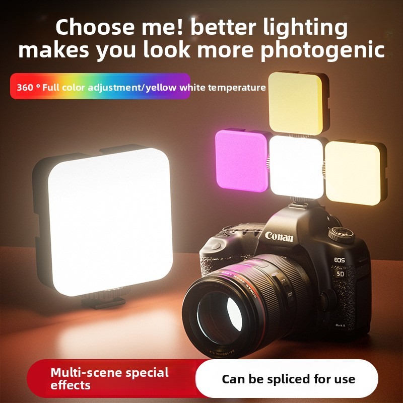 RGB-zaklamp Buitenfotografie I - Photography Lighting Color recensie en prijs