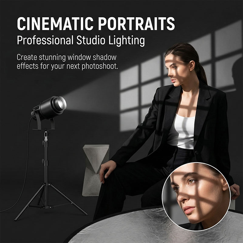15W virtuele nep-vensterprojec - Photography Lighting No Shadows recensie en prijs
