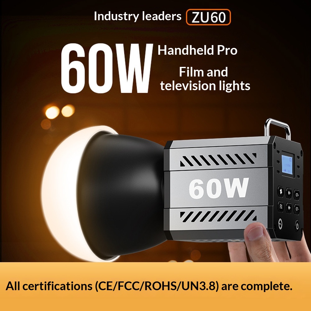 60W Mini COB LED Videolamp Dra - Photography And Videography Lighting recensie en prijs