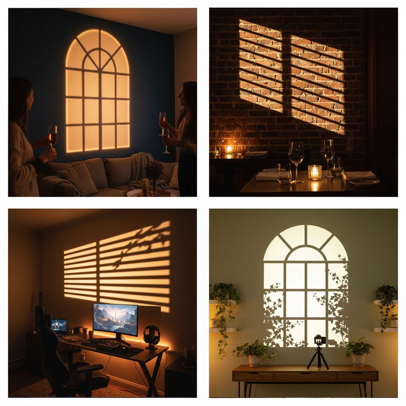 Window Gobo Projector Light 12 - Photography Lighting No Shadows recensie en prijs