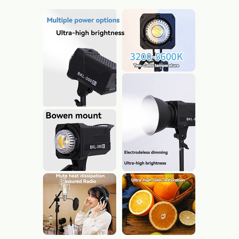 300W Bi LED-videolamp, continu - Photography Lighting Indoor recensie en prijs