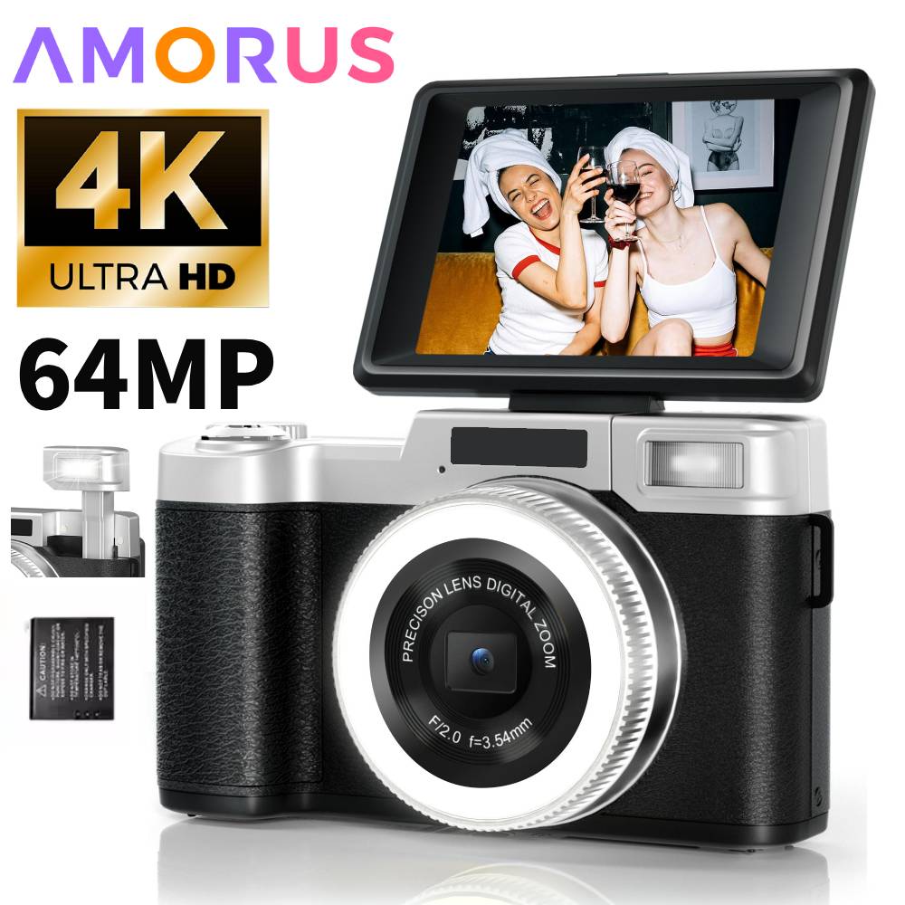 4K 64MP Digitale Camera voor F - Photography Lighting Beginners recensie en prijs