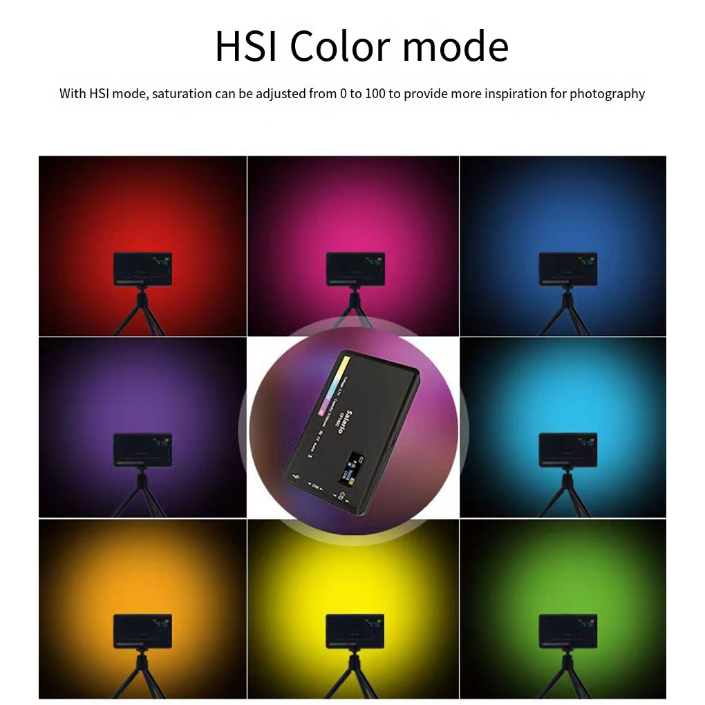 RGB-modi Mini Spotlight Invull - Photography Lighting Color recensie en prijs