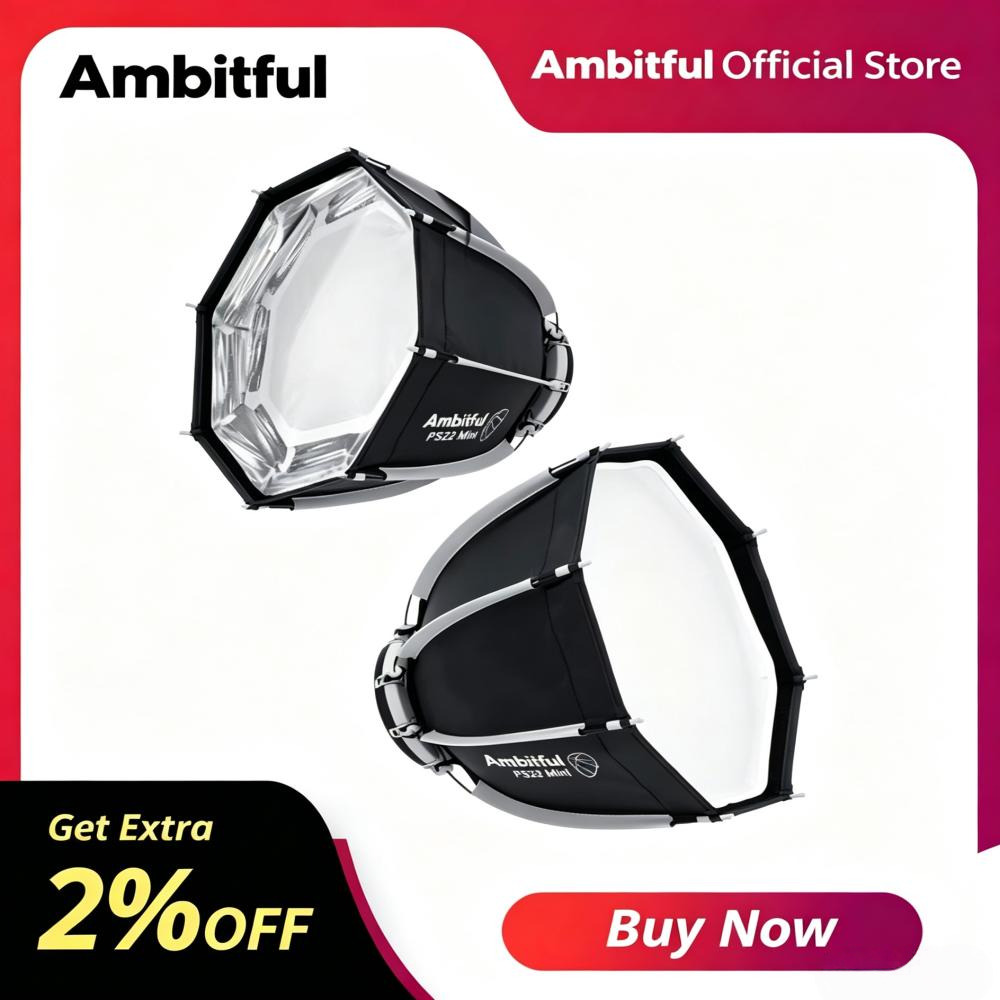 Ambitful PS22 PS30 Softbox Min - Photography And Videography Lighting recensie en prijs