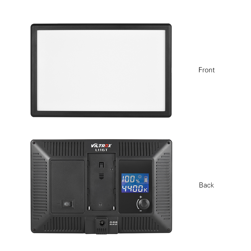 Viltrox L116T LCD tweekleurige - Video Light Panel Led recensie en prijs